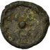 Coin, Nervii, Potin au rameau, VF(20-25), Potin, Delestrée:629