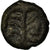 Coin, Bellovaci, Potin à la cigarette, VF(20-25), Potin, Delestrée:532