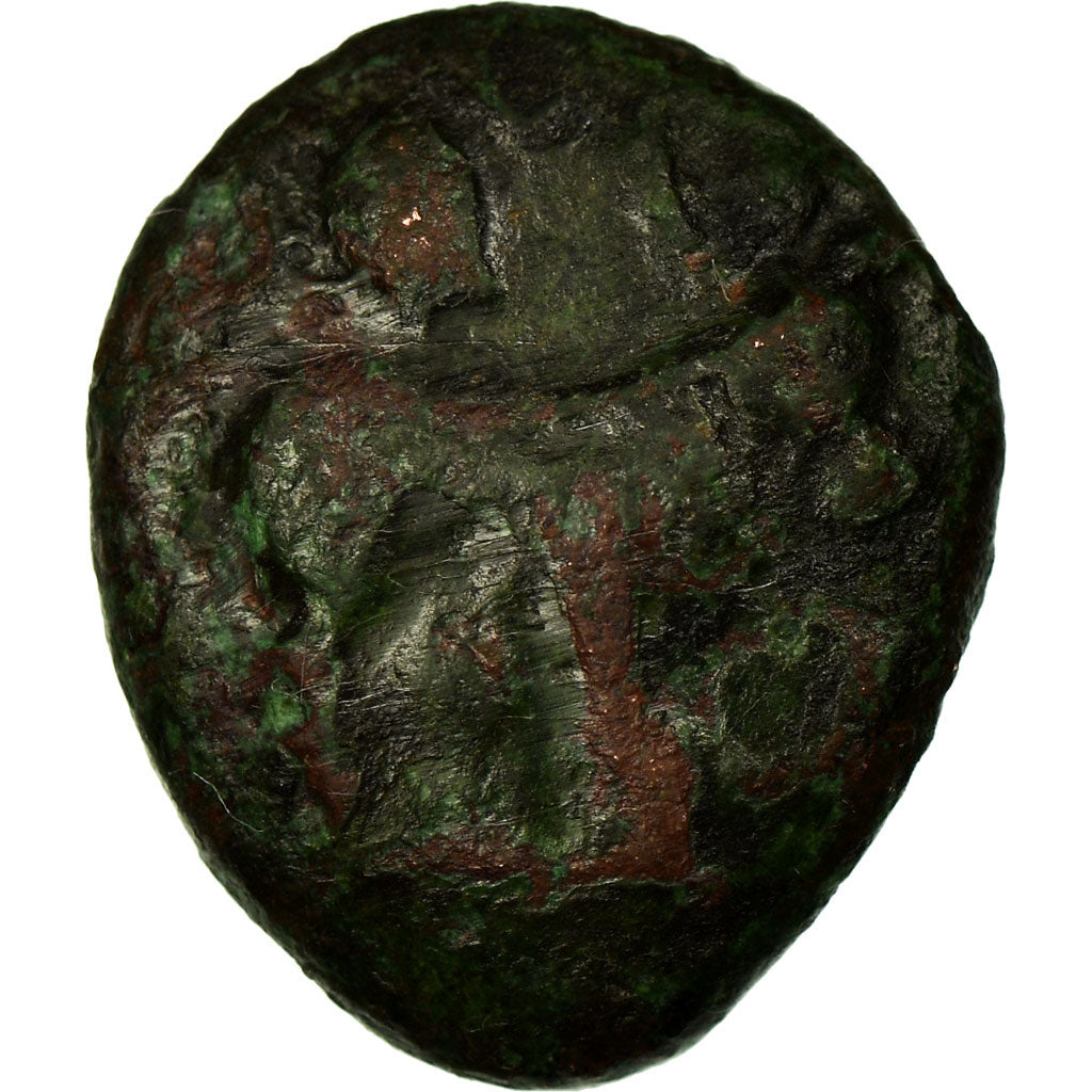 Coin, Ambiani, Bronze au taureau Æ, VF(20-25), Bronze, Delestrée:467