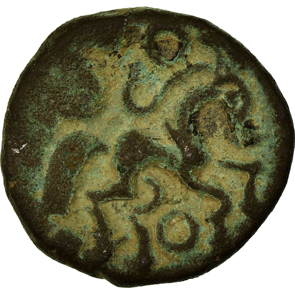 Moneta, Ambiani, Bronze Æ, EF(40-45), Bronze, Delestrée:415A