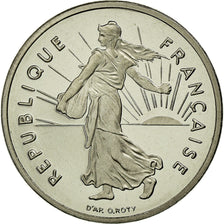 Moneta, Francia, Semeuse, 1/2 Franc, 1999, Proof, FDC, Nichel, KM:931.2