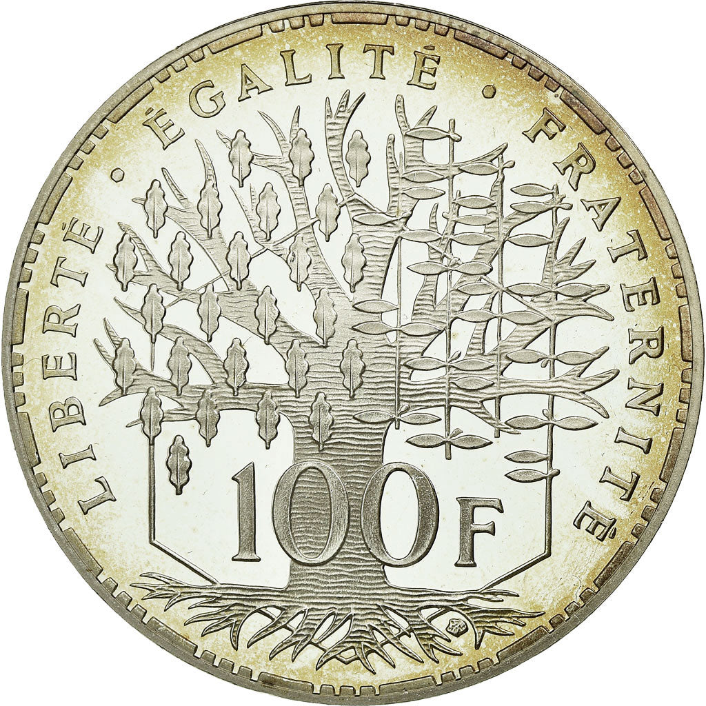 Coin, France, Panthéon, 100 Francs, 1999, Paris, Proof, MS(65-70), Silver
