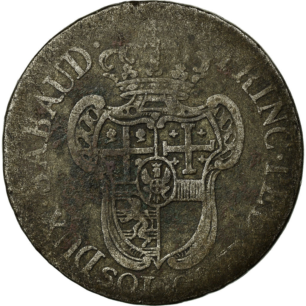 Coin, ITALIAN STATES, Savoie, Vittorio Amedeo III, 20 Soldi, Lira, 1794, Torino
