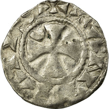Coin, France, Picardie, Anonymous, Denarius, Amiens, VF(30-35), Silver