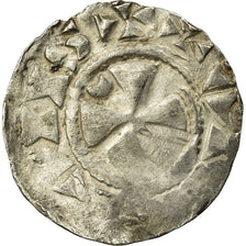 Coin, France, Picardie, Anonymous, Denarius, Amiens, VF(20-25), Silver