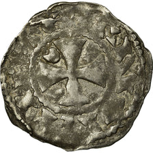 Coin, France, Picardie, Anonymous, Denarius, Amiens, VF(20-25), Silver