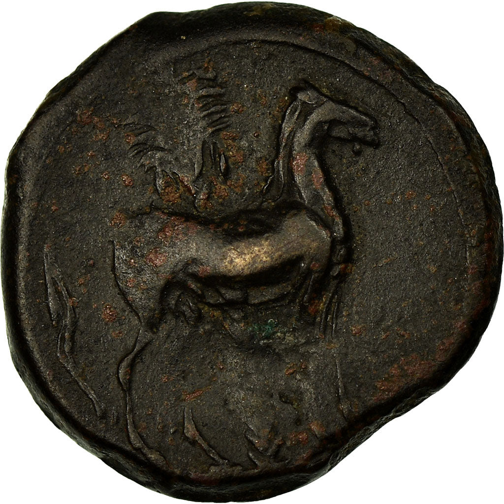 Carthage, Zeugitane, Bronze Unit AE16, Carthage, EF(40-45), SNG Cop:109-119