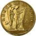 Coin, France, Essai au module de 1 Decime, Essai, 1793, Paris, EF(40-45), Bronze