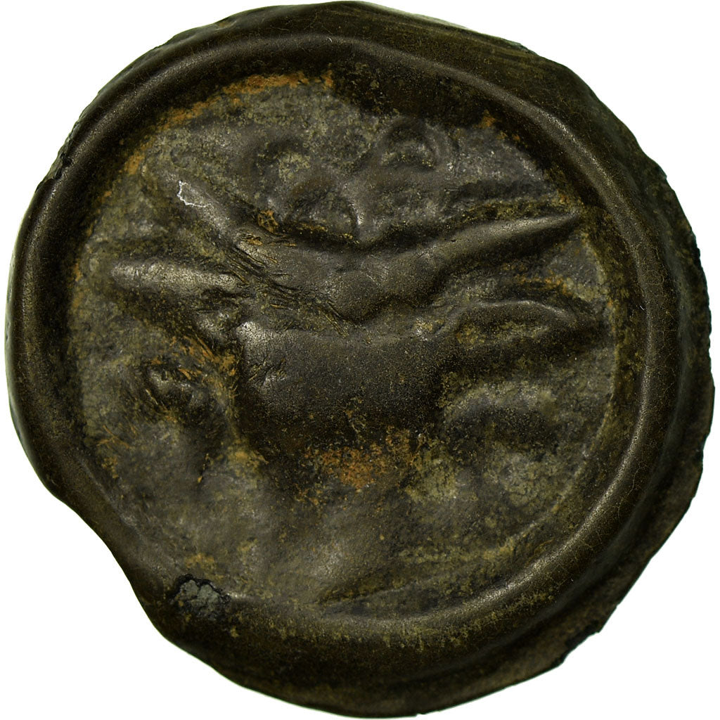 Moneda, Remi, Potin au bucrane, MBC, Aleación de bronce, Delestrée:221