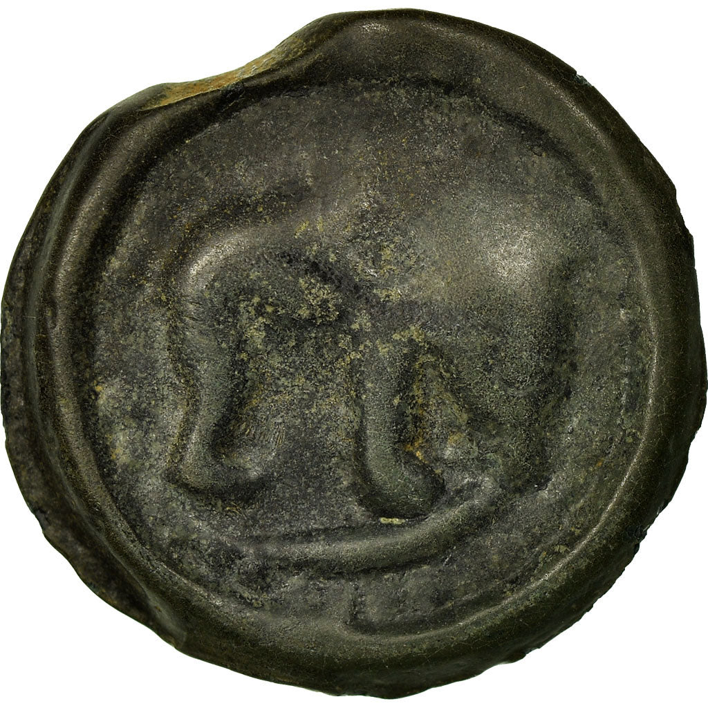 Moneda, Remi, Potin au bucrane, MBC, Aleación de bronce, Delestrée:221