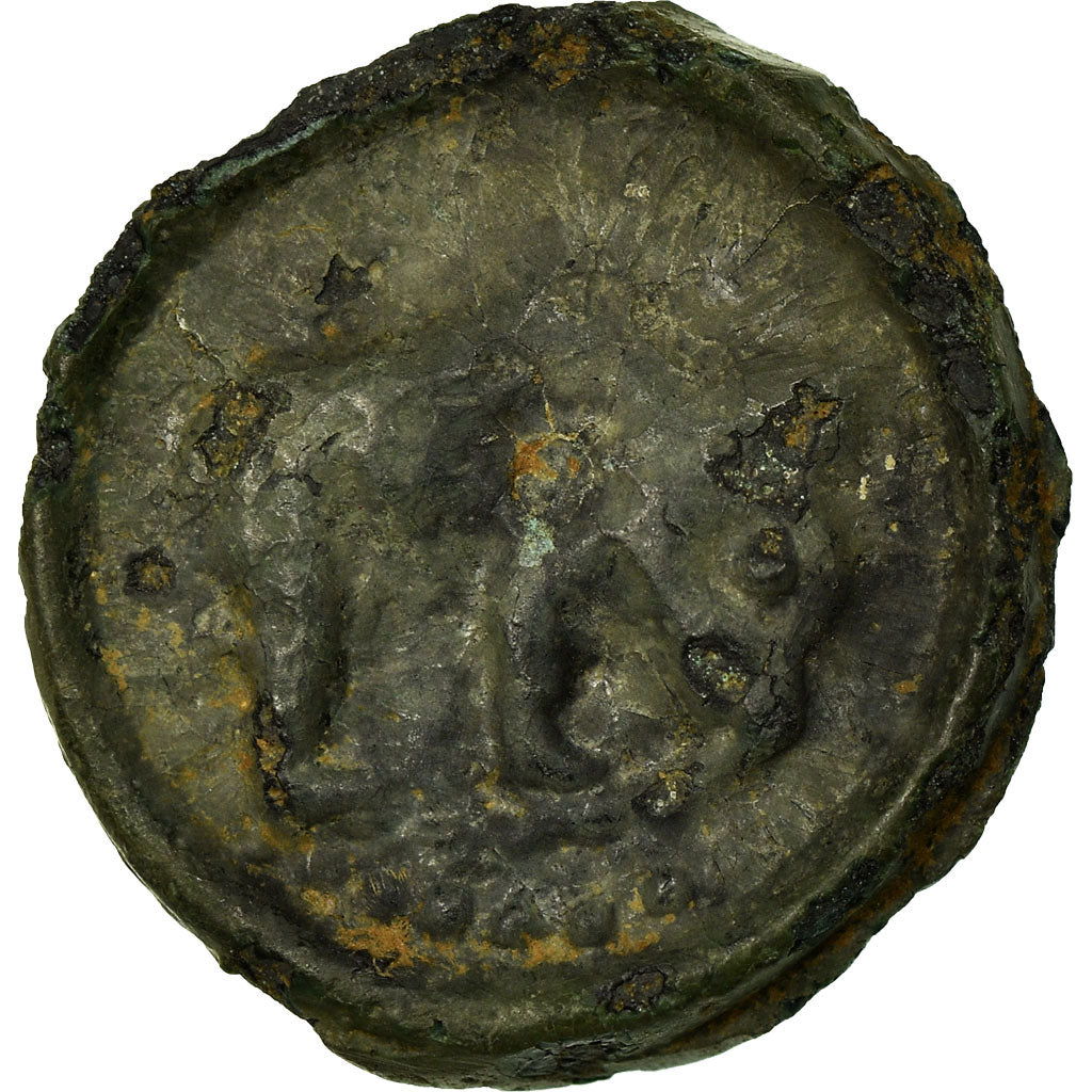 Moneda, Remi, Potin au bucrane, MBC, Aleación de bronce, Delestrée:221