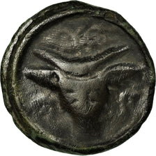 Coin, Remi, Potin au bucrane, VF(30-35), Potin, Delestrée:221