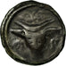 Coin, Remi, Potin au bucrane, VF(30-35), Potin, Delestrée:221
