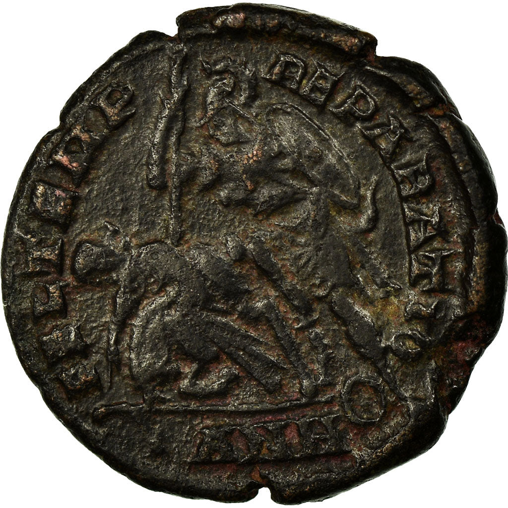 Coin, Constantius II, 1/2 Centenionalis, 350-355, Antioch, VF(20-25), Bronze