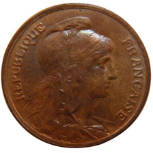 France, Dupuis, 5 Centimes, 1920, Paris, AU(55-58), Bronze, KM:842, Gadoury:165