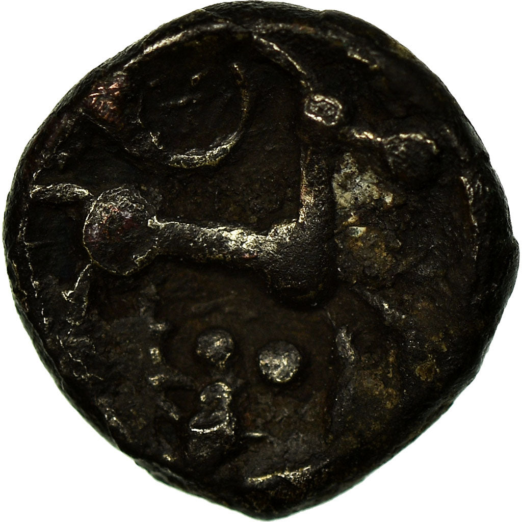 Moneta, Remi, 1/4 Stater, Undated, EF(40-45), Elektrum, Delestrée:181-2