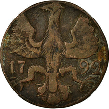 Coin, German States, AACHEN, 12 Heller, 1792, VF(20-25), Copper, KM:51