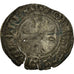 Münze, Frankreich, Charles VI, Double Tournois, Uncertain Mint, S, Billon