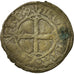 Munten, Frankrijk, Charles VI, Double Tournois, Uncertain Mint, ZG+, Billon
