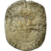 Moneda, Francia, Charles VI, Double Tournois, Uncertain Mint, BC, Vellón