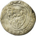 Moneta, Francia, Charles VI, Demi Blanc Guénar, Romans, B+, Biglione