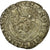 Coin, France, Charles VI, Demi Blanc Guénar, Paris, VF(20-25), Billon