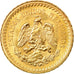 Coin, Mexico, 2-1/2 Pesos, 1945, Mexico City, MS(60-62), Gold, KM:463