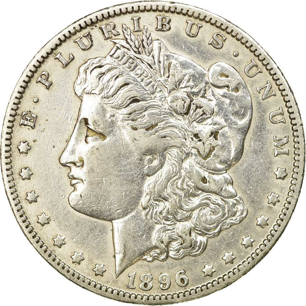 Moneta, Stati Uniti, Morgan Dollar, Dollar, 1896, New Orleans, BB, Argento