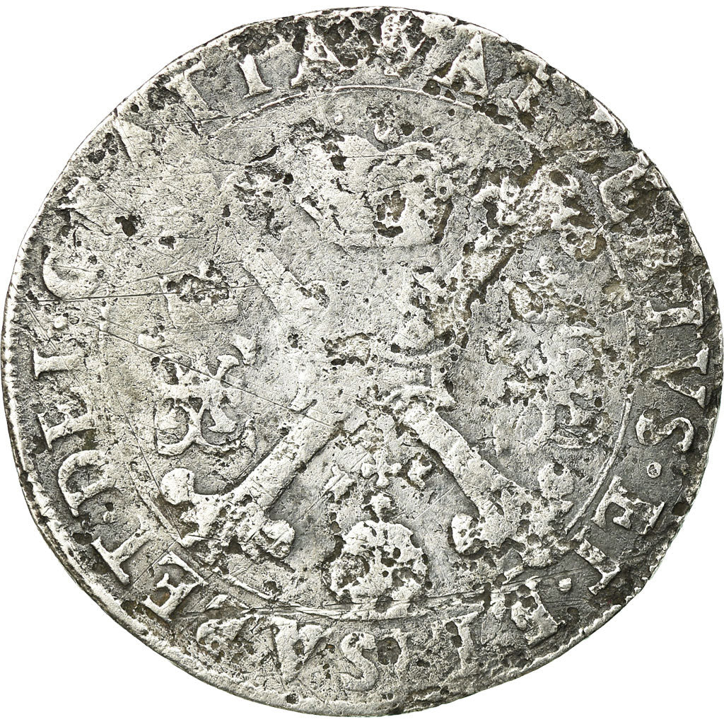 Coin, AUSTRIAN NETHERLANDS, Albert & Isabella, 1/4 Patagon, Anvers, VF(20-25)