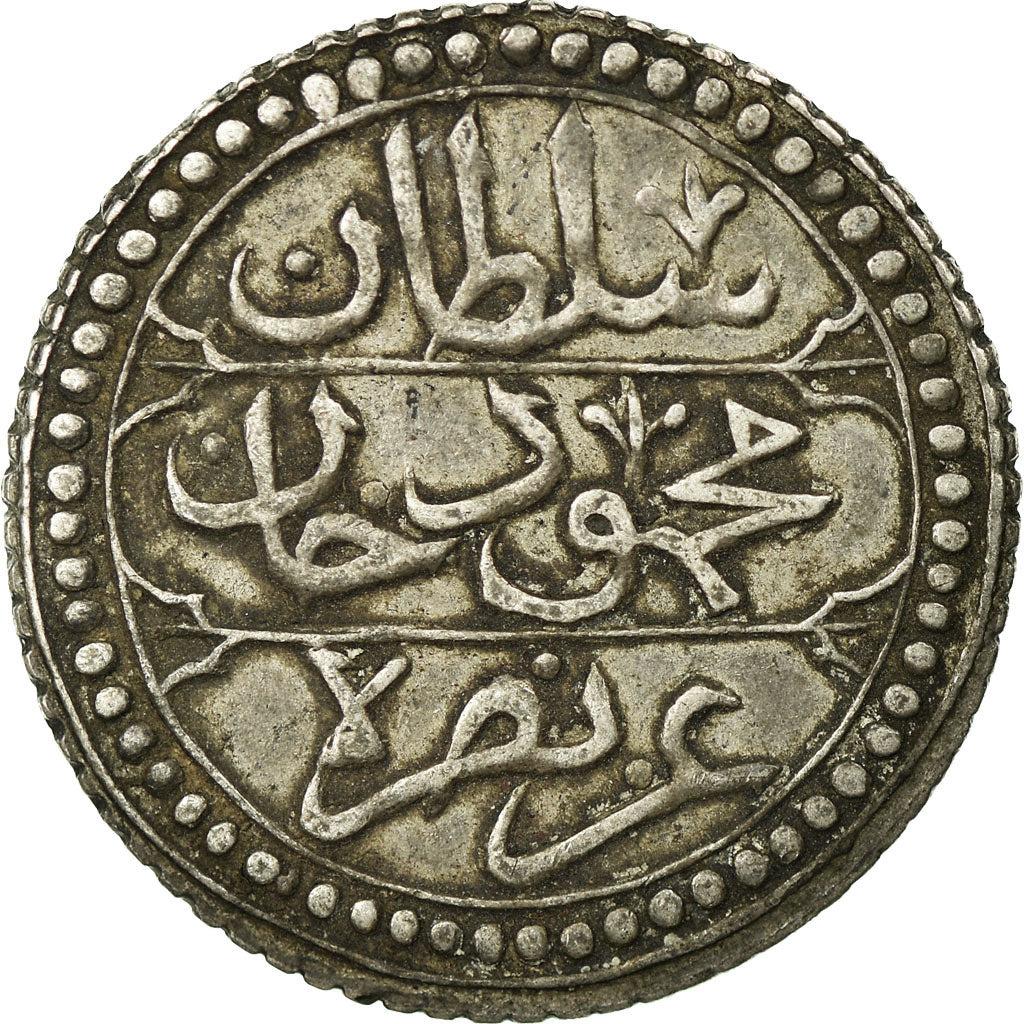Coin, Algeria, ALGIERS, Mahmud II, 1/4 Budju, 6 Mazuna, 1821 (AH 1237), Jaza'ir