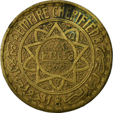Coin, Morocco, Mohammed V, 5 Francs, AH 1365/1946, Paris, EF(40-45)
