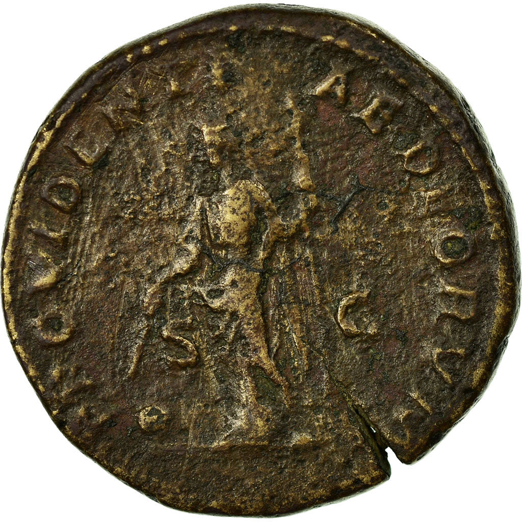 Coin, Caracalla, Sestertius, 212-213, Rome, VF(30-35), Bronze, RIC:511a