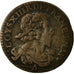 Münze, Frankreich, Louis XIII, Double Tournois, 1629, Paris, S+, Kupfer