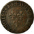 Moneda, Francia, Louis XIII, Double Tournois, 1629, Paris, BC+, Cobre