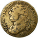 Munten, Frankrijk, Louis XVI, 12 Deniers, 1791, Paris, FR, Bronze, Gadoury:15