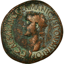 Münze, Caligula, As, 37-38, Rome, S+, Kupfer, RIC:38