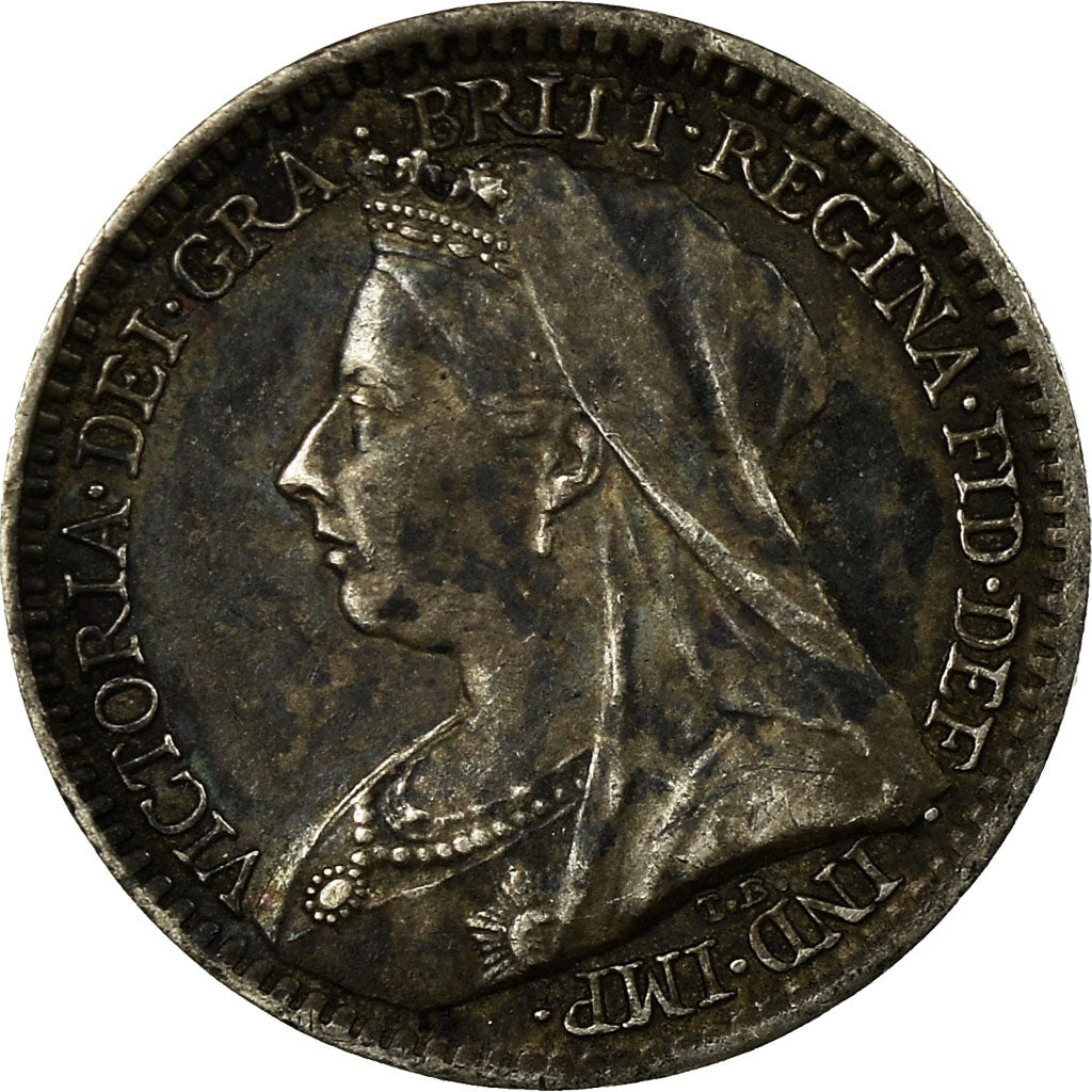 Coin, Great Britain, Victoria, Penny, 1895, AU(55-58), Silver, KM:775