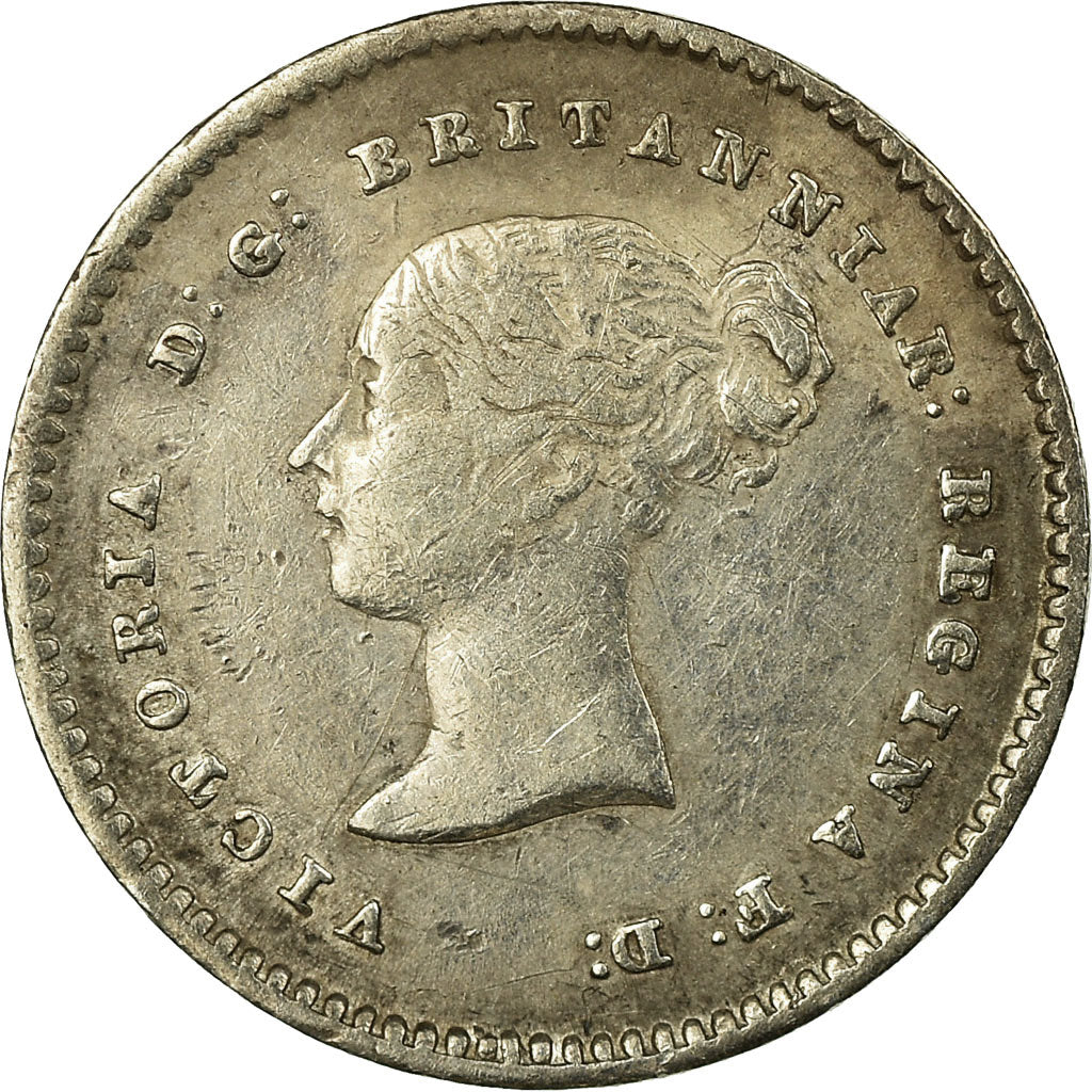 Coin, Great Britain, Victoria, 2 Pence, 1838, EF(40-45), Silver, KM:729