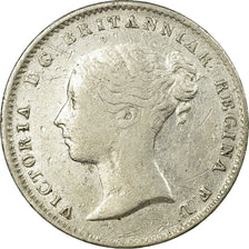 Coin, Great Britain, Victoria, 3 Pence, 1862, EF(40-45), Silver, KM:730