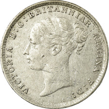 Coin, Great Britain, Victoria, 3 Pence, 1880, EF(40-45), Silver, KM:730