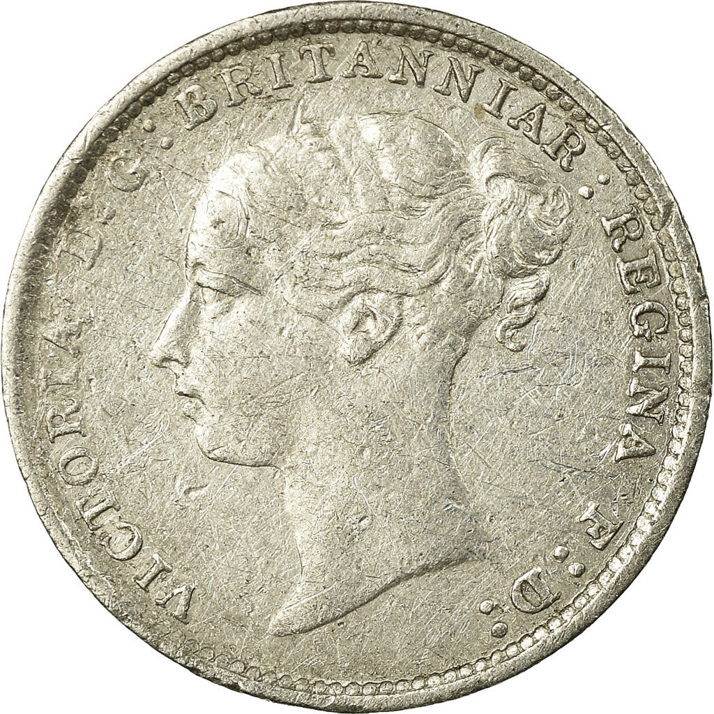 Coin, Great Britain, Victoria, 3 Pence, 1881, VF(30-35), Silver, KM:730