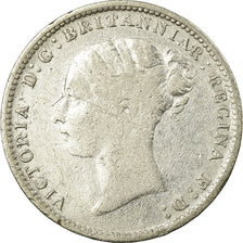 Coin, Great Britain, Victoria, 3 Pence, 1882, VF(20-25), Silver, KM:730