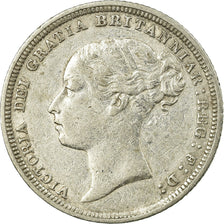 Coin, Great Britain, Victoria, 6 Pence, 1883, EF(40-45), Silver, KM:757