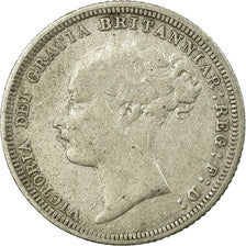 Coin, Great Britain, Victoria, 6 Pence, 1885, VF(20-25), Silver, KM:757