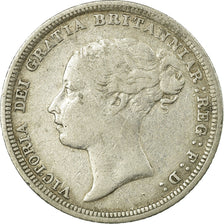 Coin, Great Britain, Victoria, 6 Pence, 1887, VF(30-35), Silver, KM:757
