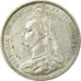 Coin, Great Britain, Victoria, 6 Pence, 1889, AU(50-53), Silver, KM:760