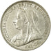 Coin, Great Britain, Victoria, 6 Pence, 1893, AU(50-53), Silver, KM:779