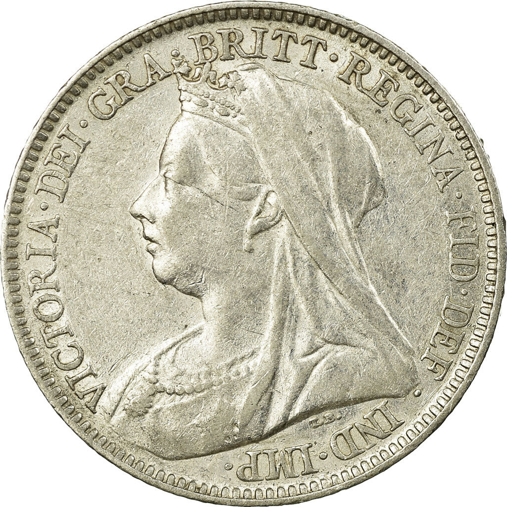 Coin, Great Britain, Victoria, 6 Pence, 1898, EF(40-45), Silver, KM:779
