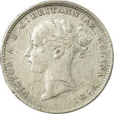 Coin, Great Britain, Victoria, 3 Pence, 1884, EF(40-45), Silver, KM:730