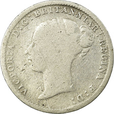 Münze, Großbritannien, Victoria, 3 Pence, 1885, SGE+, Silber, KM:730